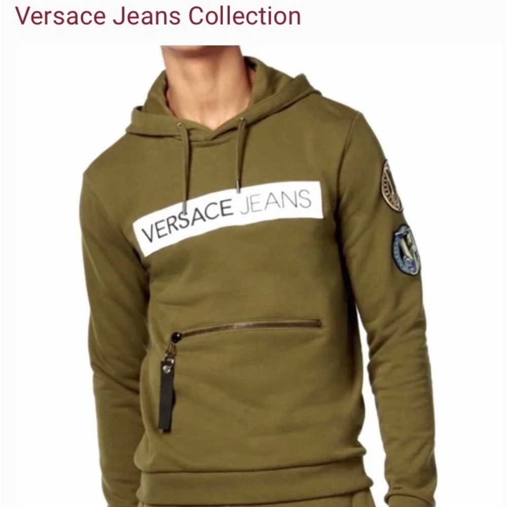 Versace Mens Luxury Hoodie M